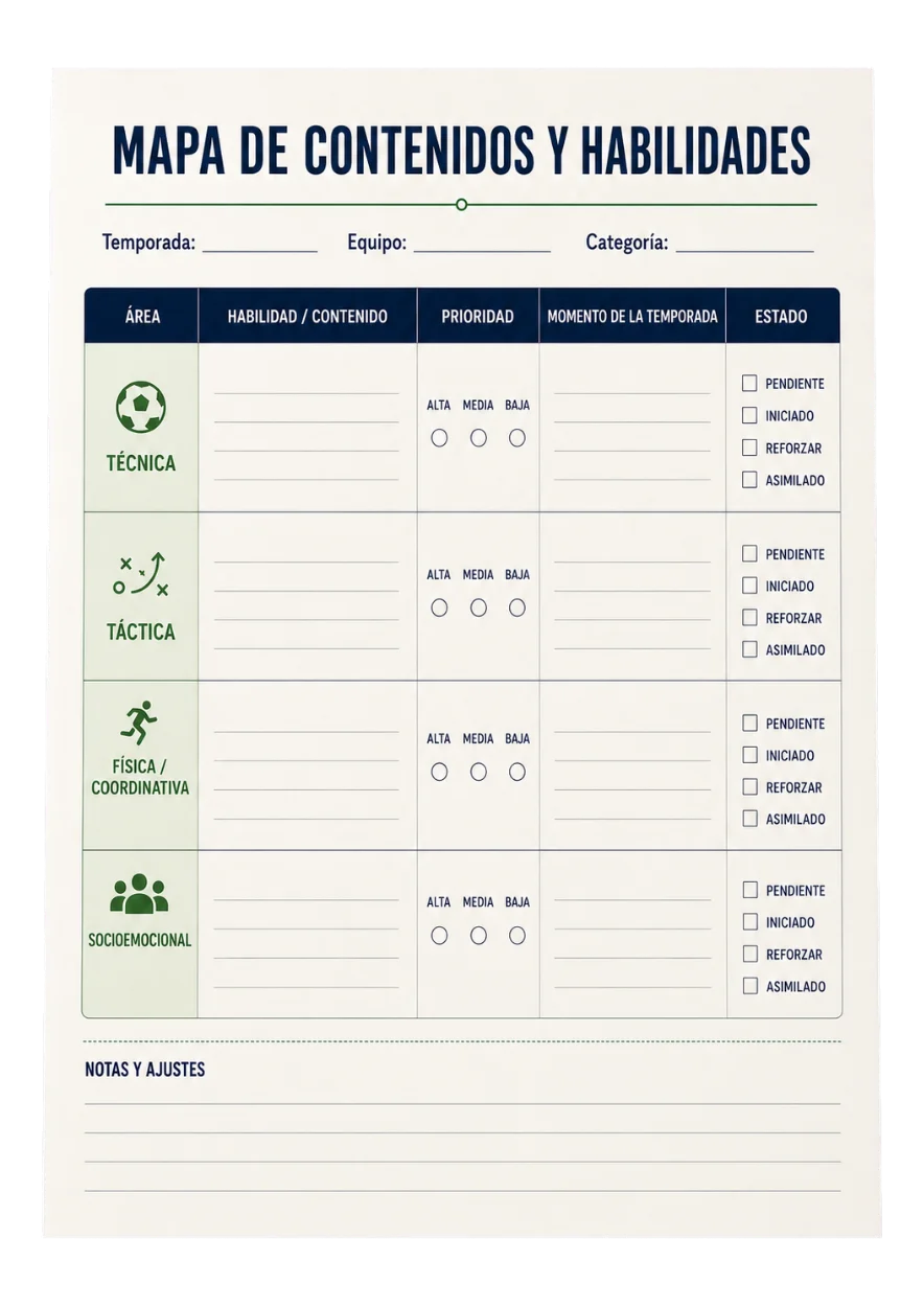 Cuaderno del Entrenador — captura 1
